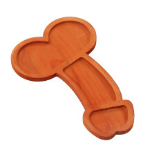 Eco-Friendly 15.7in Beech Wood Aperitif Board, Large Charcuterie Plate