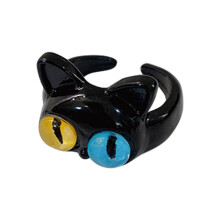 (Type F) Cute Cartoon Alloy Finger Ring for Boys Girls Type D