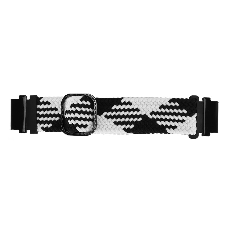 (Black White) Nylon Adjustable Sport Breathable Strap For Fenix 7S 6S 5S Cowboy White,Black 448787347213