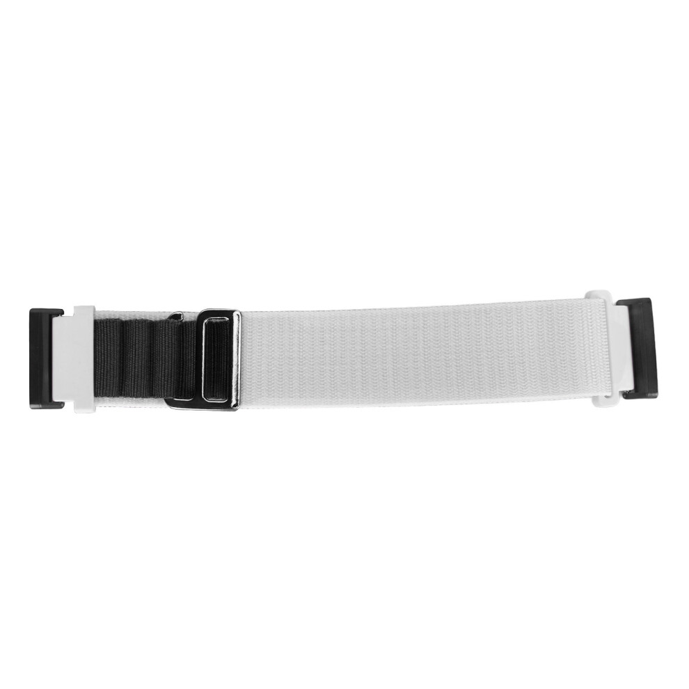 (White And Black) Stretch Nylon Smartwatch Band For Fitbit Versa 4 3 Sense 2 Orange White,Orange,Black 448787347619