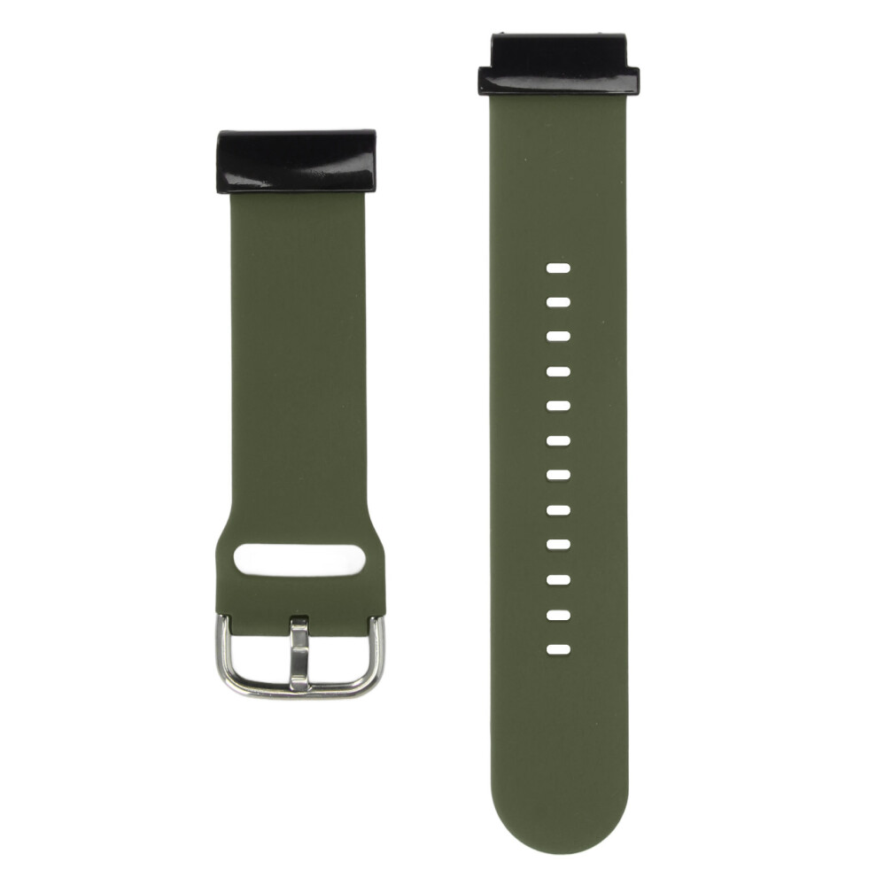 (Od Green) 26Mm Silicone Watch Strap For Fenix 7X 6X 5X Red Green,Red 448787348289