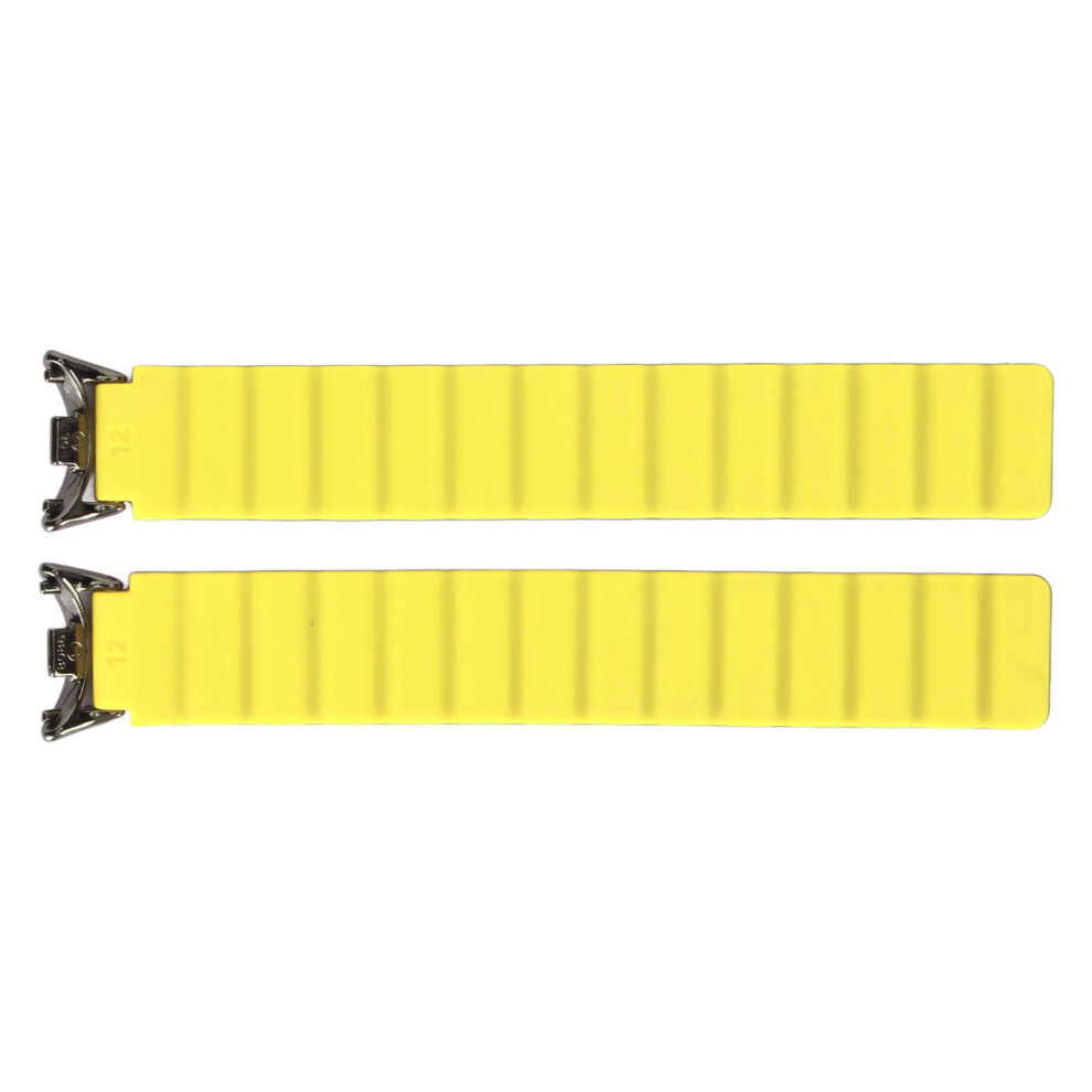 (Black Yellow) Silicone Watch Strap Lightweight For Xiaomi Mi Band 8 Midnight Blue Blue,Black,Yellow 448787348432