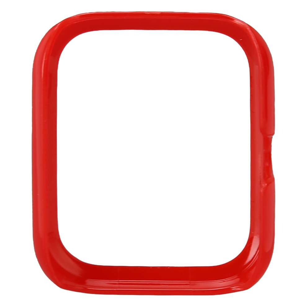 (Red) Hard Bumper Case Shockproof Transparent Fit Amazfit Bip 3 Red 448787349163