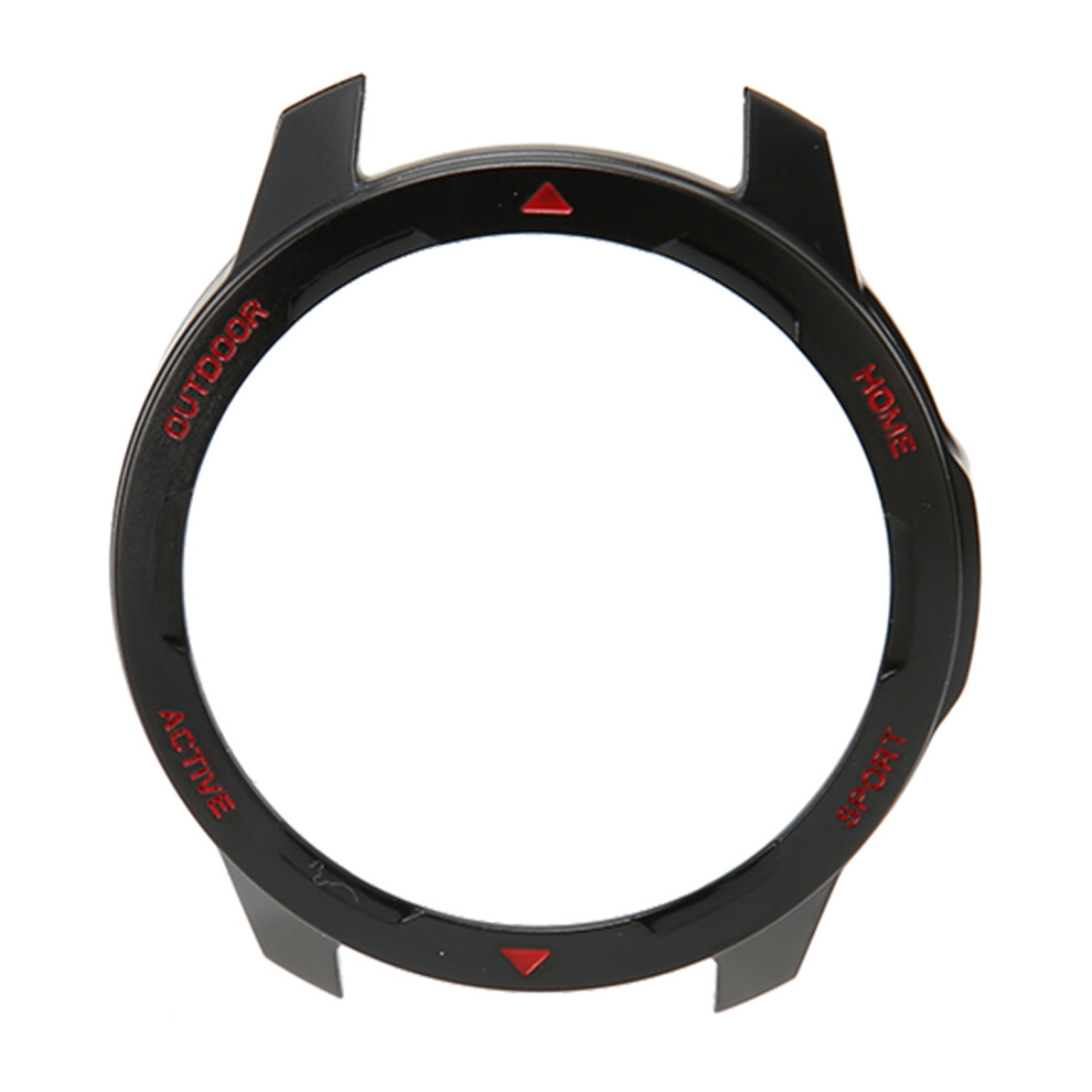 (Red Letter On Black) Smart Watch Tpu Bumper Case For Mi Watch Color 2 Blue Blue,Black,Red 448787349835