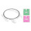 (Transparent) Screen Protector for Pace 2 Cherry Pink Round Ultra Thin Full 1