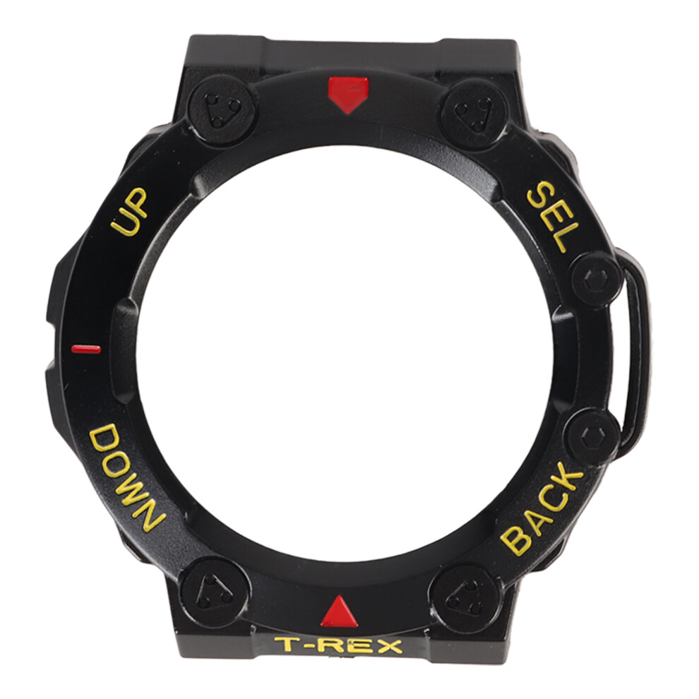 (Black Red Yellow) Watch Case For Amazfit T Rex 2 Shockproof Bumper Black Black,Red,Yellow 448787349989