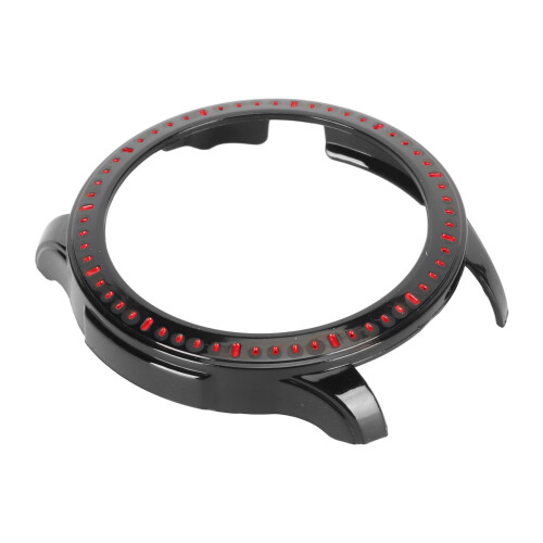 (Black Red) Amazfit GTR 4 Shockproof Protective Cover Black White 2
