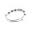 Anxiety Ring Stainless Steel Adjustable Stress Relief Rotatable Beads 5