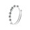 Anxiety Ring Stainless Steel Adjustable Stress Relief Rotatable Beads 4