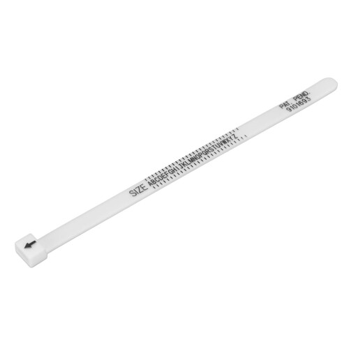 Ring Sizer Reusable Measuring Tool for Rings Jewelry White 2