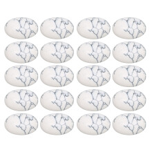 20PCS Natural Oval Turquoise Cabochons 18x13mm Jewelry Bead Making