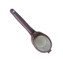 Teas Strainer Mesh Spoon with Comfortable Nonslip Hanging Handle