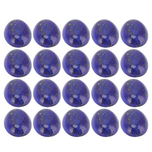 20pcs Oval Flatback Lapis Lazuli Cabochon Stone for Jewelry Making 2