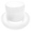 Stage Performances Flat Top Hat HippiesCap Fedoras Hat-White L 1