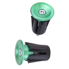 Bicycles Grip Handlebar End Caps Expansion Plugs Bike-Green