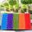 Portable Folding Outdoor Sit Mat Waterproofs Hiking Sit-Blue 7
