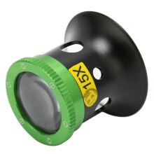 15X Sapphire Eye Loupe Magnifier for Gems Coins Stamps