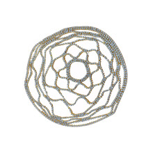 Mesh Head Chain Rhinestone Crystal Hair Jewelry Wedding Accessory