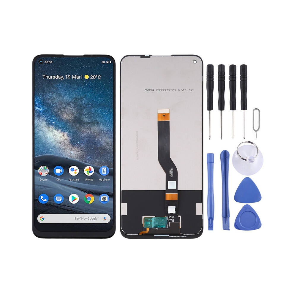 Compatible With Nokia 8.3 Mobile Phone Screen Assembly Lcd Display Inner And Outer Integrated Screen 6935161336870