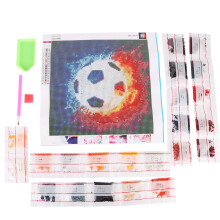 DIY Fußballmuster 5D Vollbohrer Diamantmalerei