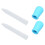 (Blue) 2pcs Silicone Calibrated Dropper Pipette Red 3