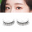 Falsche Wimpern, künstliche Faser, selbstklebend, 9