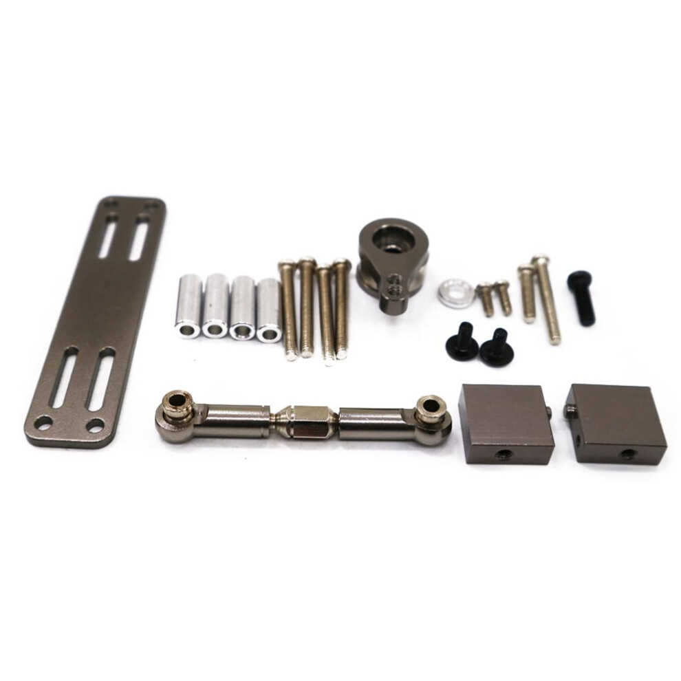 (Titanium) 5pcs Precision Steering Servo Support For MN 1/12 FJ-45 RC Car-image-OPC-PMM2PD2-NEW