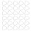(Triangular Shape S) 30pcs Resin Craft Open Bezels Hollow Frame Pendants Triangular 3