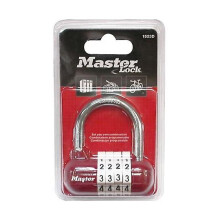 (As show, One size) 4-Digit Combination Padlock - Sports - 59mm