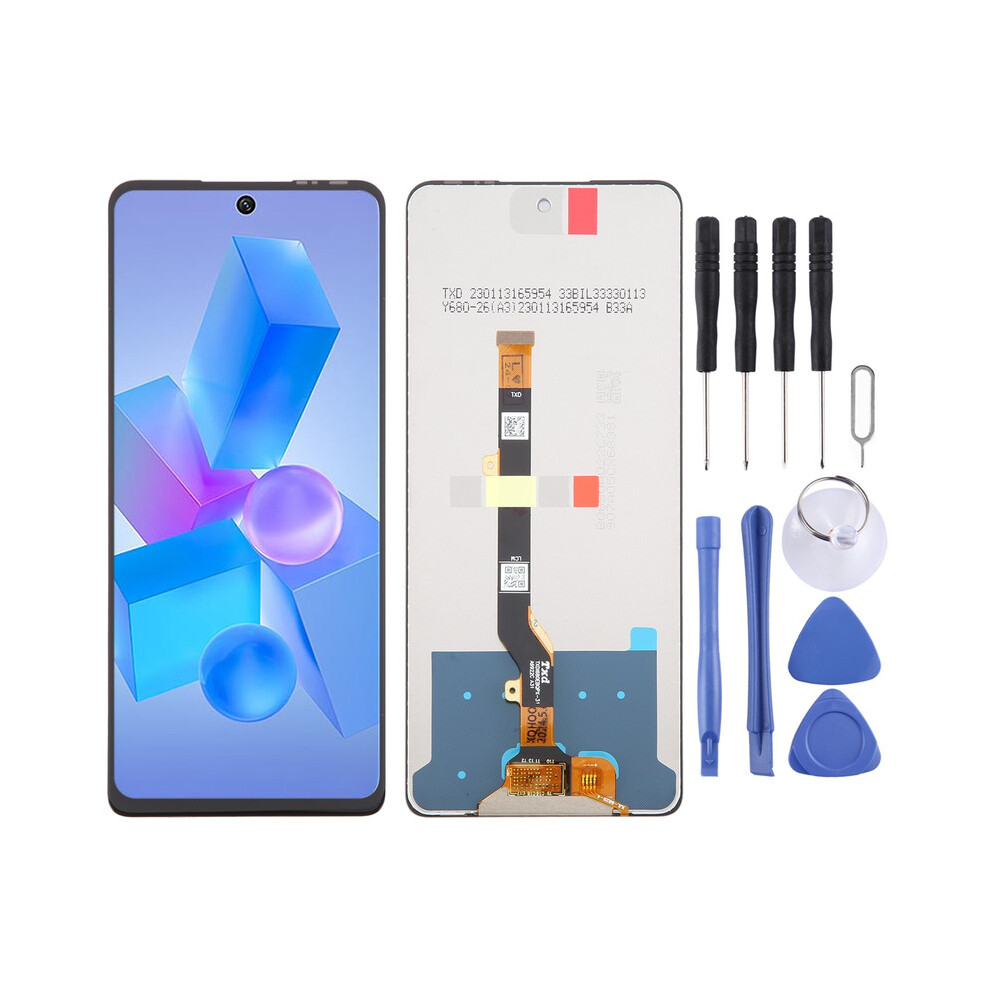 Compatible With Infinix Hot 40 Mobile Phone Screen Assembly Lcd Display Inner And Outer Integrated Screen 6935161337624