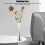 Edelstahl Blumenvase Modernes Blumenarrangement 14