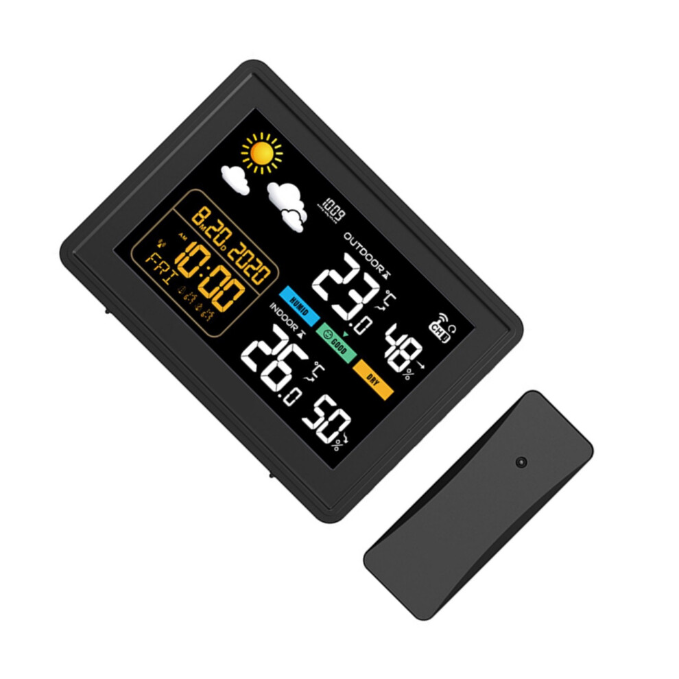 Thermometers Hygrometer Weather Stations With Time Alarm Clock 7754000233779