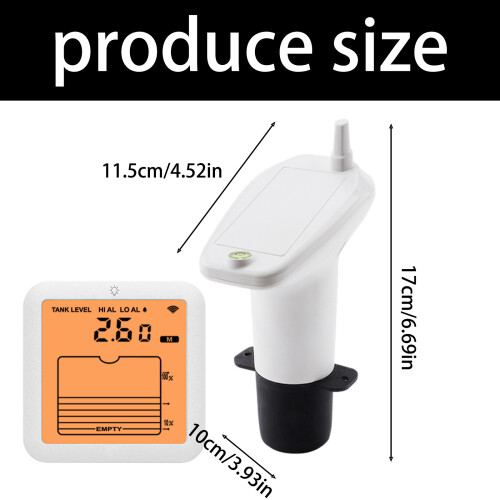 Digital Tank Level Gauges Temperature Display Wide Ranges 2