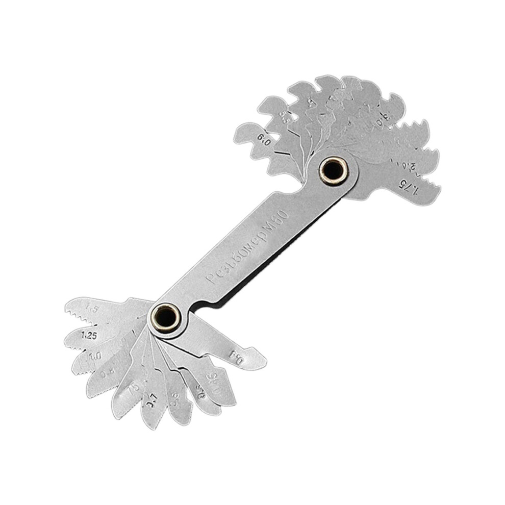 Small Thread Pitches Gauges Tool Steel Build For-20Pcs Metric 7754000232000