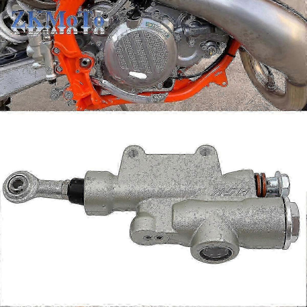 Kikidex (As Show, One Size) For Ktm Husqvarna Exc Xcw Sx Tc Fe Pit Dirt Bike Rear Brake Front Pump Motorcycle Rear Hydraulic Brake Master Cylinder Pump