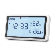 Thermometer-Hygrometer mit Zeitanzeige, Temperatur- und-DL336003