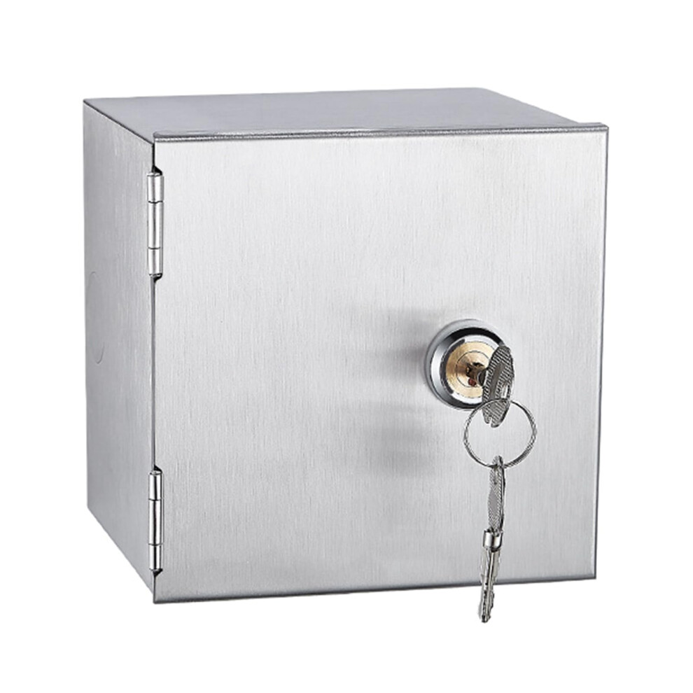 Sturdy Stainless Steel Electrical Box Weatherproof Tamper-Resistant Indoor And Outdoor Socket Enclosure 9354506628031