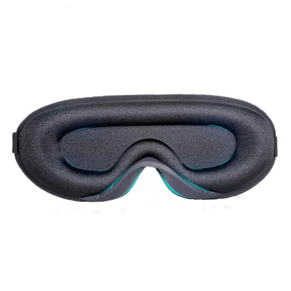 100% Blackout Sleep Mask Zero Pressure Ergonomic 3D Eye Cutouts For Natural Eye Movement Ultra Soft Grey Travel