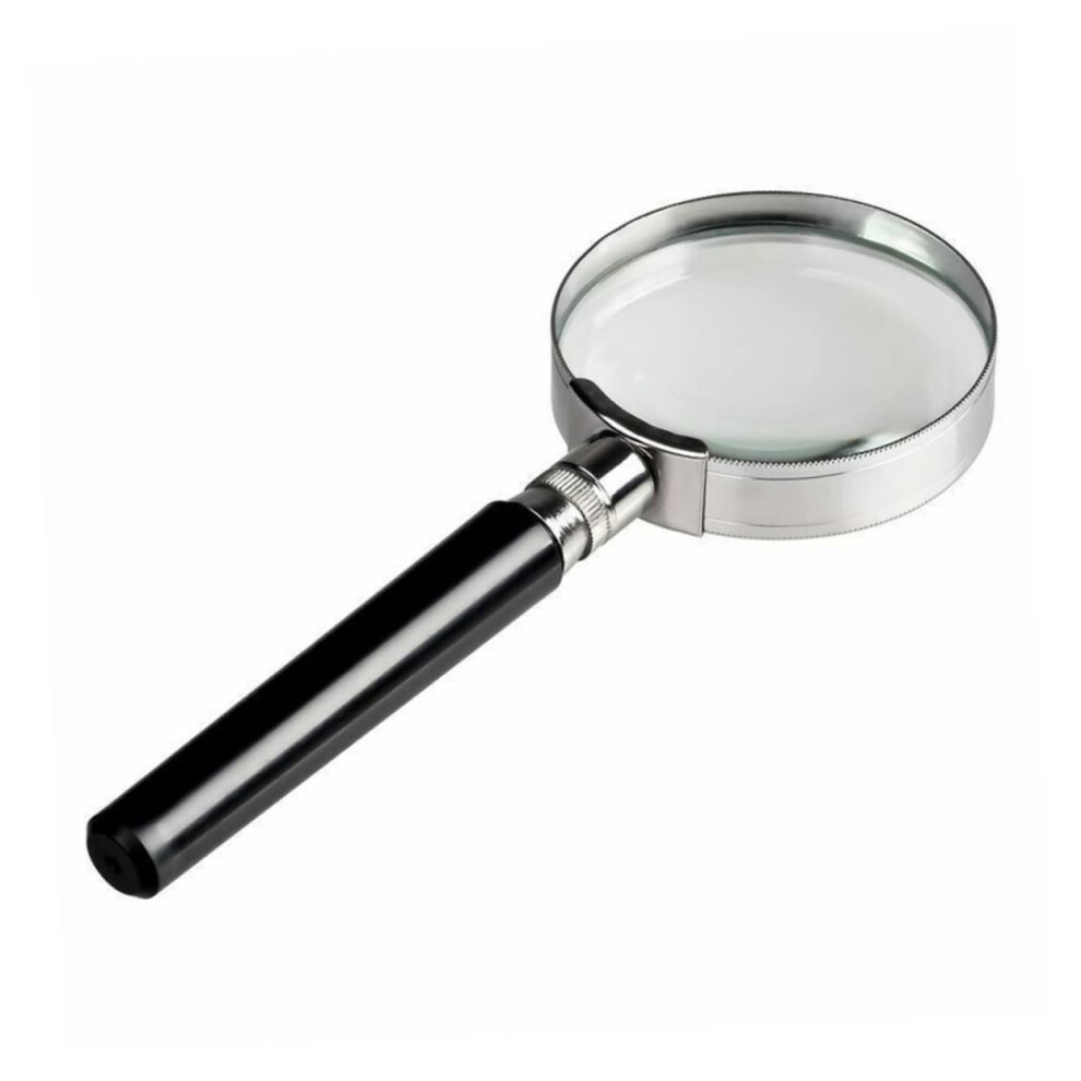 Light Handheld Magnifying Glass Led Loupe For Books, Maps, Stamps And Coin Collectors