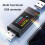 Vielseitiger Ladesicherheits-USB-Tester für häufige 5
