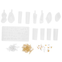 DIY Jewelry Silicone Mold Earring Pendant Making Set