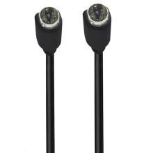 S Video 5Pin Cable Male to Male Mini DIN 5Pin S Video Cable for Cameras 1.8 Meter Straight