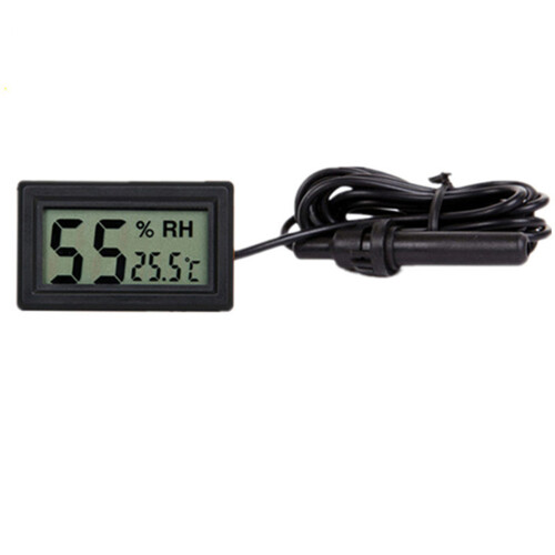 Fast Response Precise Environment Hygrometer Humidity-Black