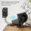 Adjustable Speed Desktop Blower Fan 12V 1A Power Supply For 2