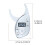 Lightweight Digital Body Fat Caliper with Easy-silver gray 4