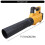 Handheld Leaf Blower for Snow and Leaves with 3 Speed Modes 2