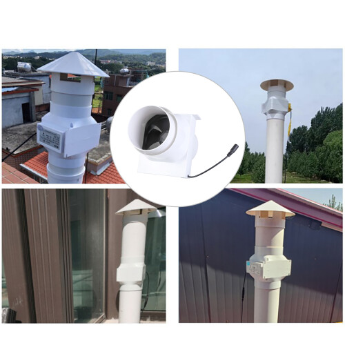 12-V-Abluftventilator für Zuhause,-30W 2
