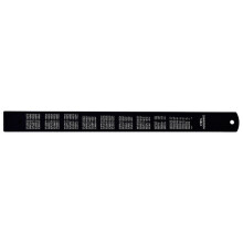 Aluminum Ruler Precisions Measurement Tool Clear Scale for-30cm