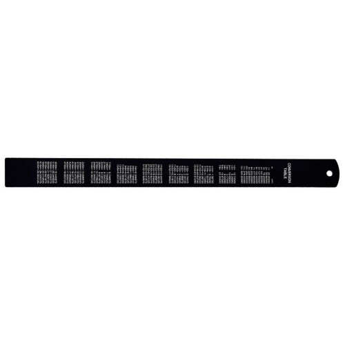 Aluminum Ruler Precisions Measurement Tool Clear Scale for-30cm