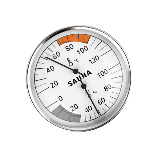 Indoor Sauna Temperature Humidity Monitors Large Display